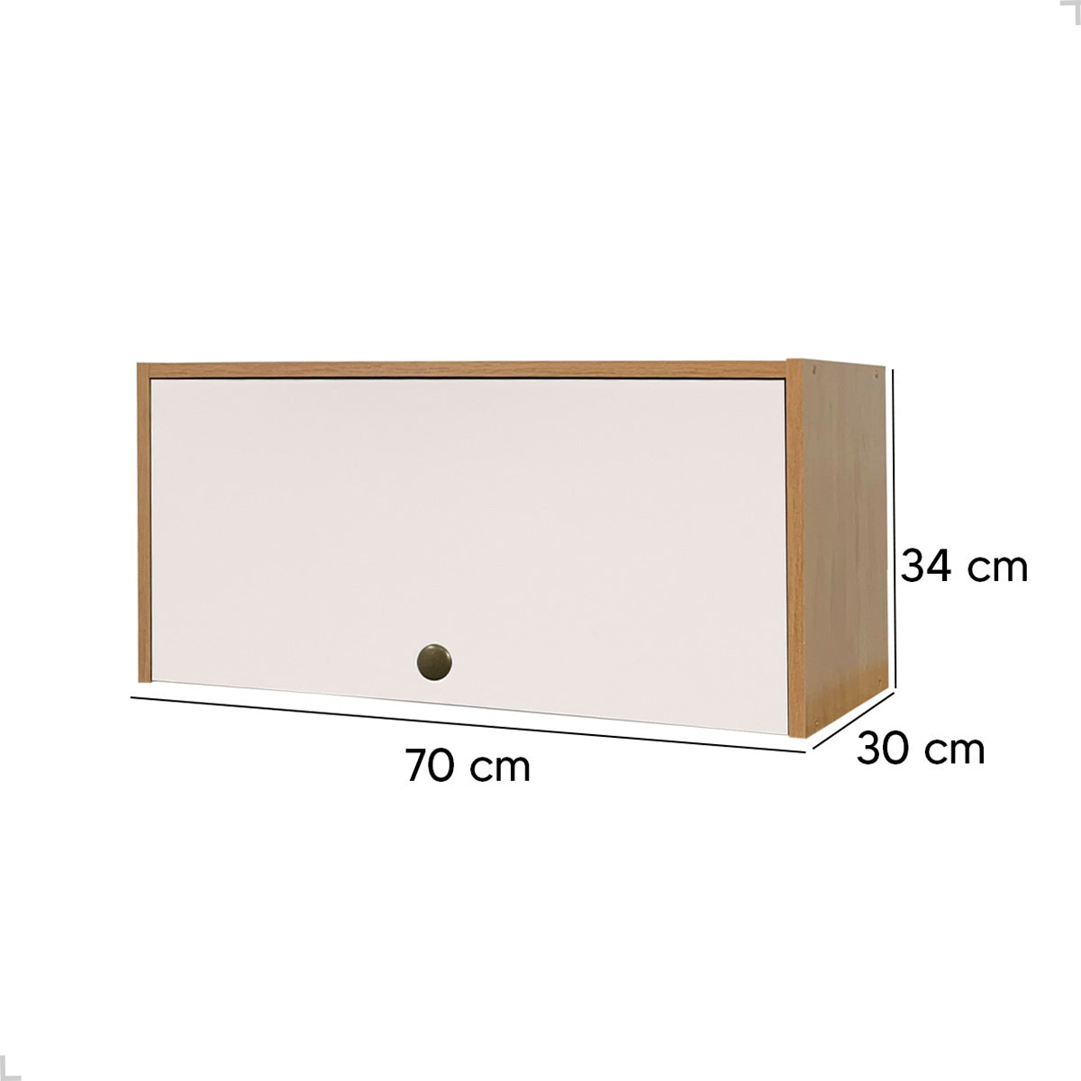 Armário Basculante Aéreo de Cozinha Torino 70cm 1 Porta MB 1028