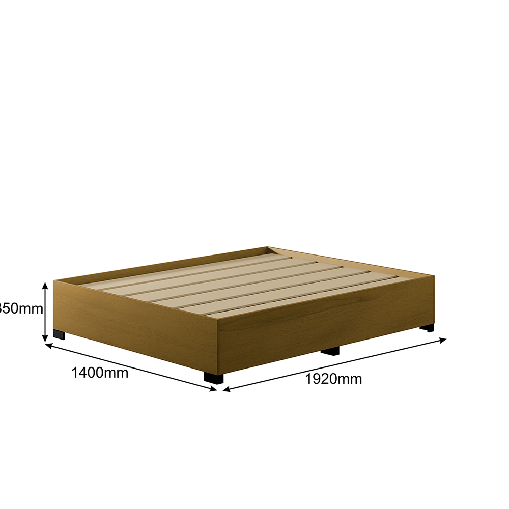 Cama Aruba MDP – Estrutura Reforçada