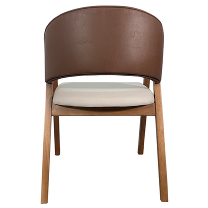 Cadeira Compuse Escandinava – Encosto curvo