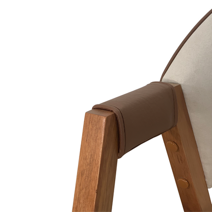 Cadeira Compuse Escandinava – Encosto curvo