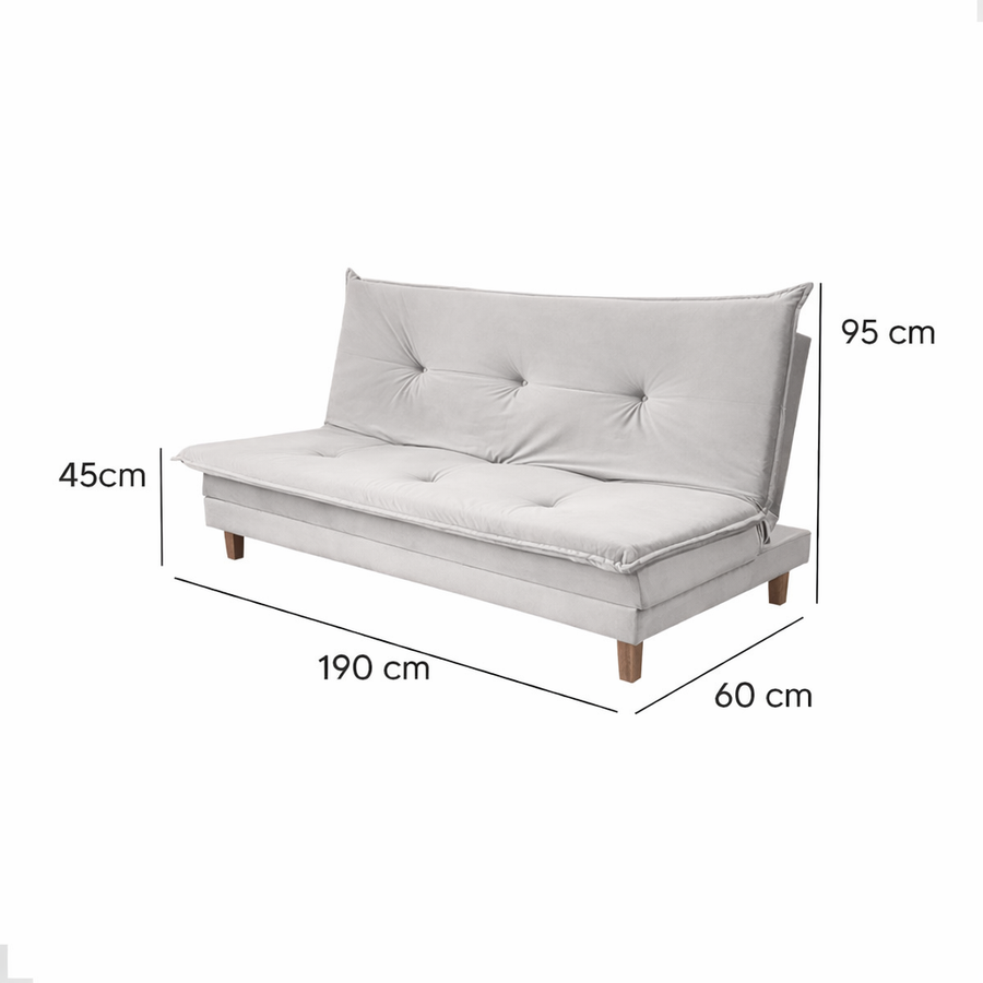 Sofá-Cama Maia – Encosto Regulável