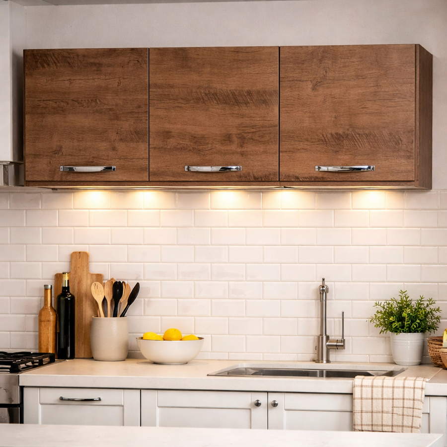 Armário Aéreo Light 120cm – Estrutura em MDP