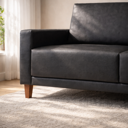 Sofá Sorento 2m 3 Lugares Corino – Estrutura em Eucalipto