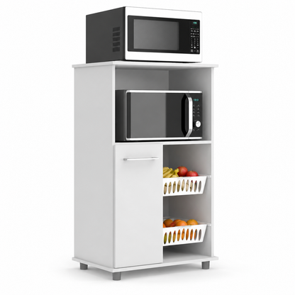 Balcão Fruteira para Forno e Micro-ondas com 2 Cestos 66 cm - imagem 4