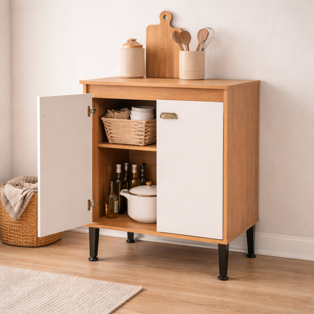 Balcão de Cozinha Torino 70cm 2 Portas com Tampo MB 1029