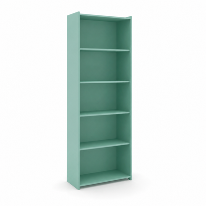 Estante Alta Livreiro com 5 Nichos e 4 Prateleiras 70x182 cm - imagem 3