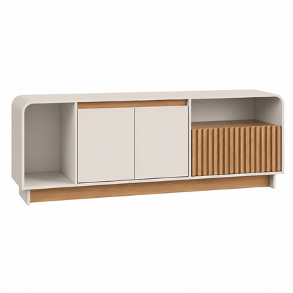 Rack Arizona Moderno  195cm com Gaveta para TV até 65