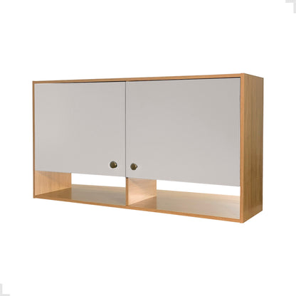 Armário Aéreo de Cozinha Torino 120cm 2 Portas MB 1027 Movelbento