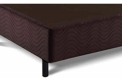 Cama Box Queen 158x198 Suede – Base Antiderrapante
