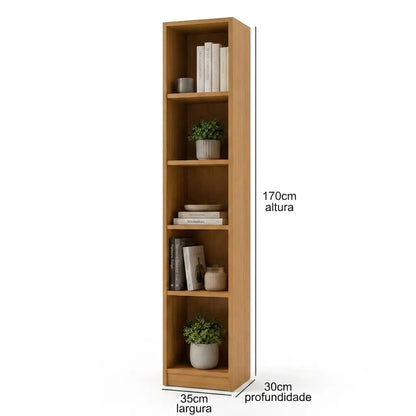 Estante Livreiro ESM 206 com 5 Nichos
