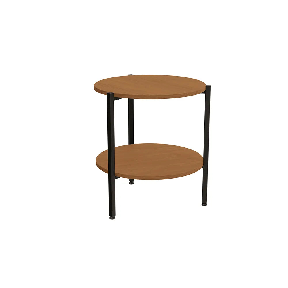 Mesa de Centro Industrial LI017 com Estrutura Metálica
