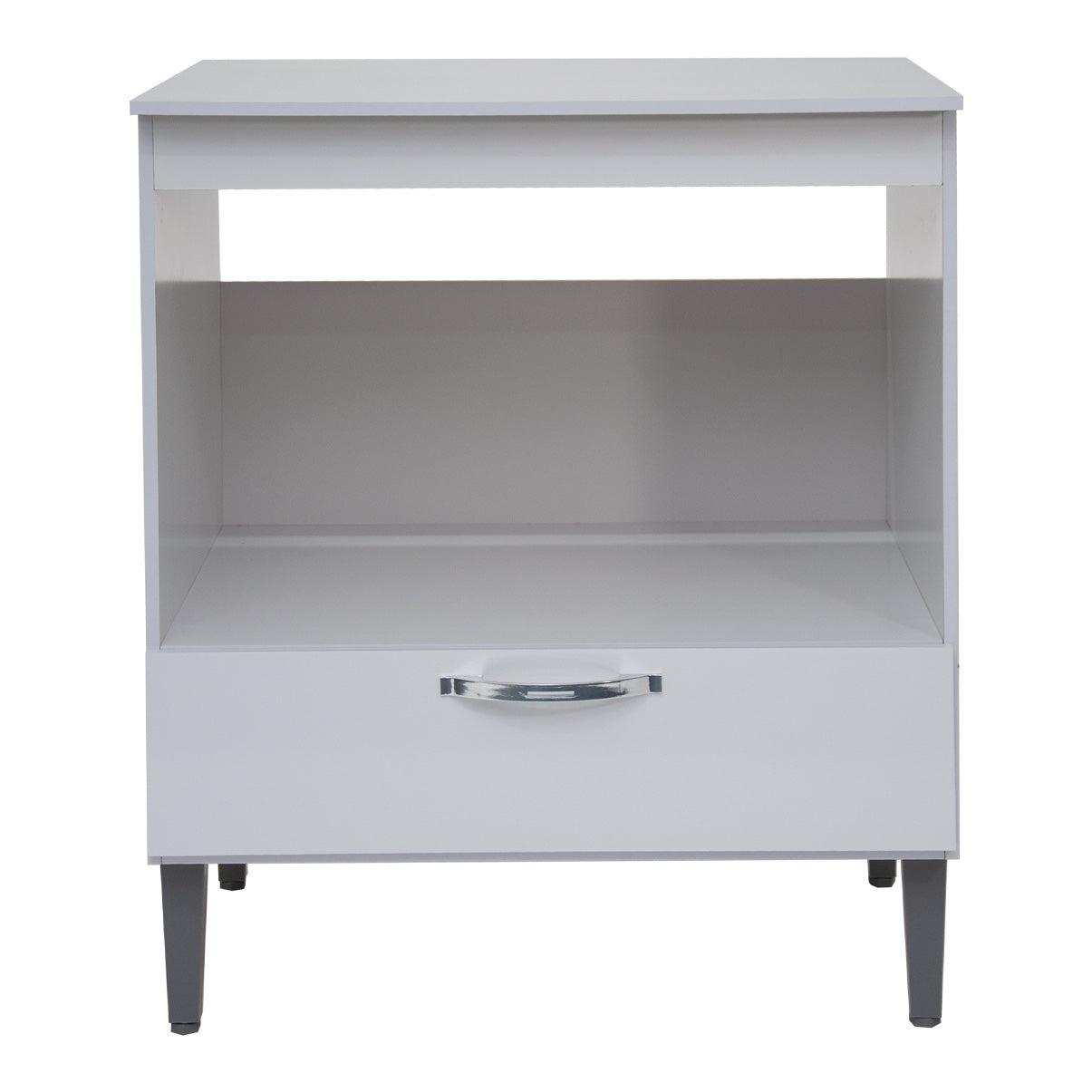 Balcão Cooktop 5 Bocas 85cm MDP para Cozinha Compacta com Nicho para Forno e Porta Basculante