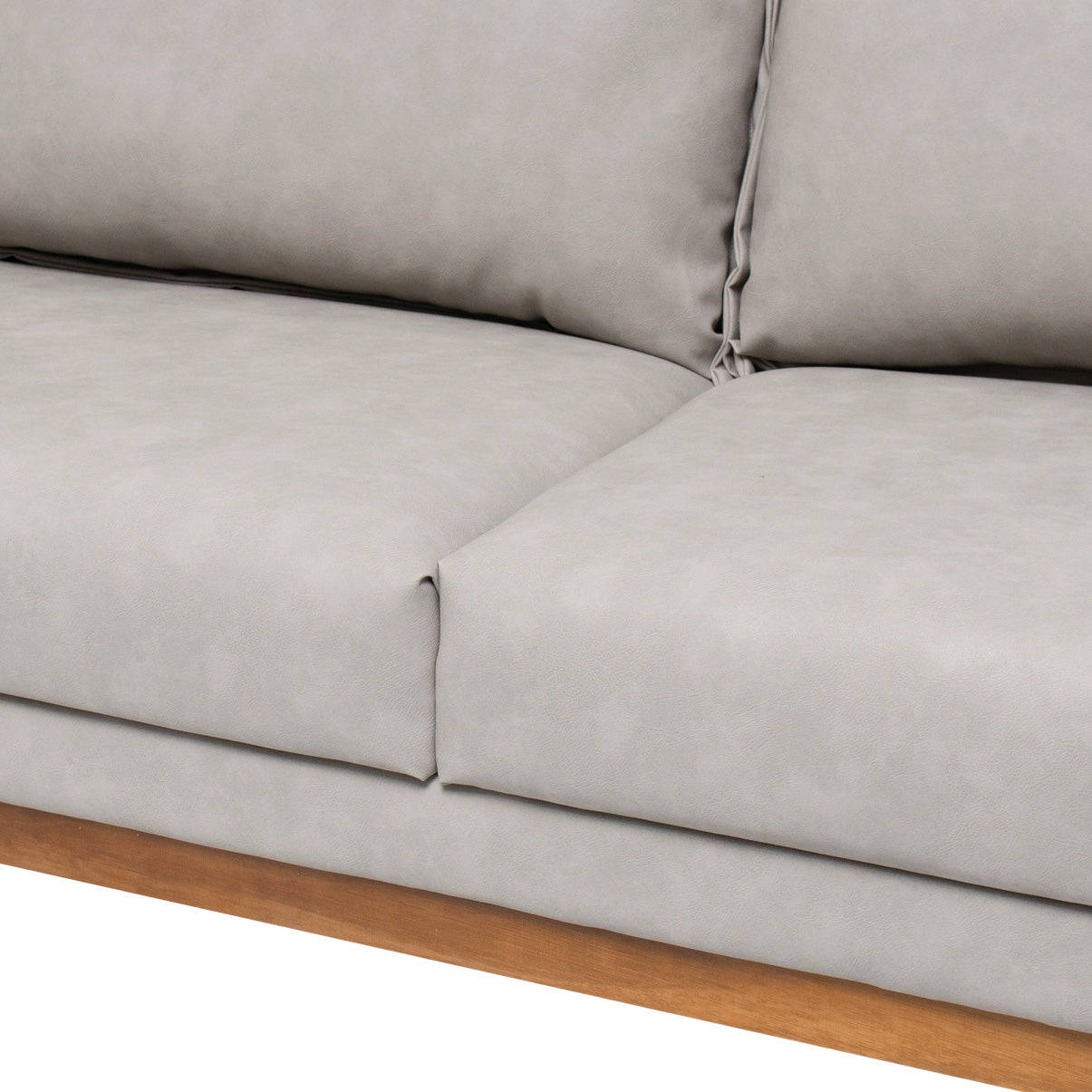 Sofá Classic 3 Lugares 2m Corino – Estrutura em Eucalipto