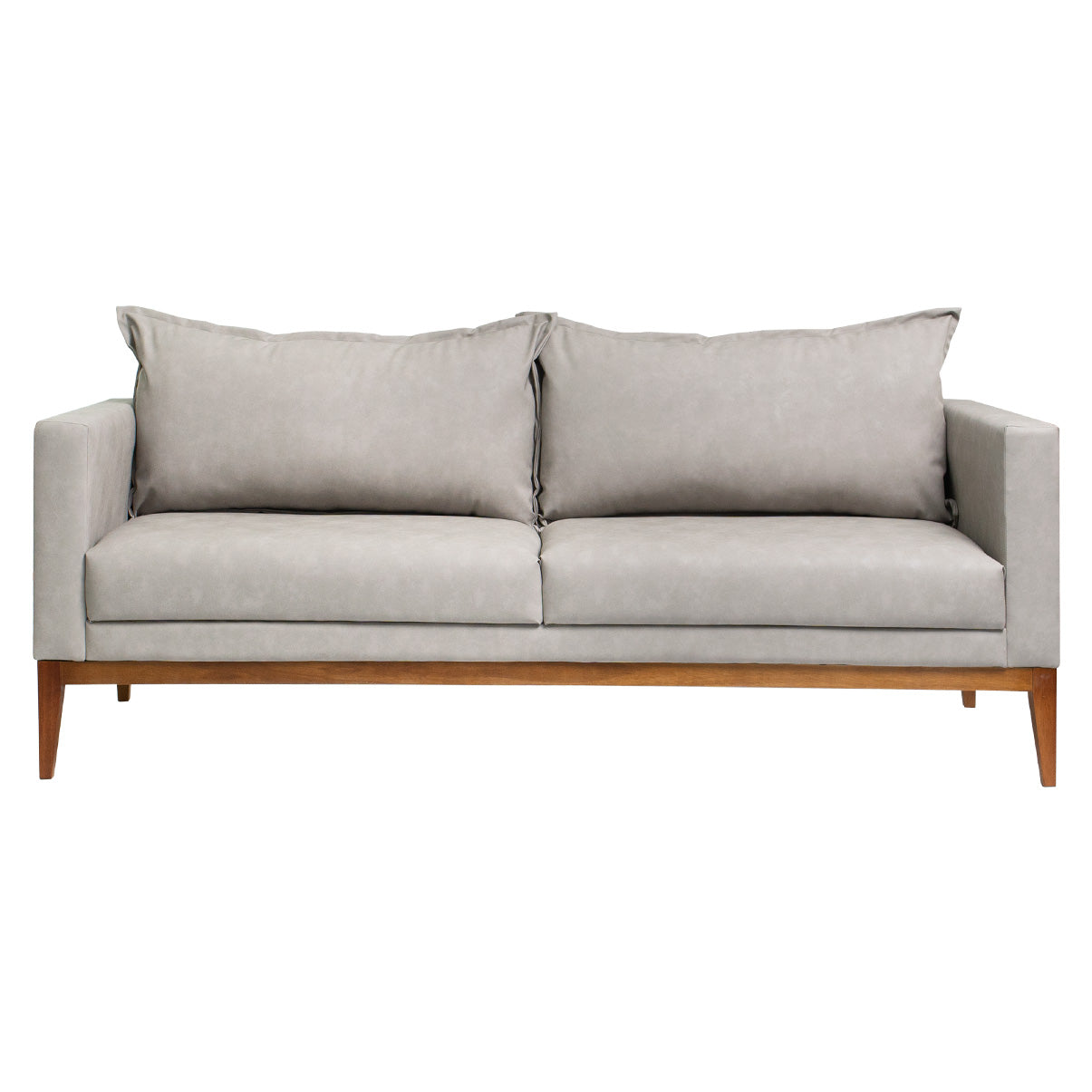 Sofá Classic 3 Lugares 2m Corino – Estrutura em Eucalipto