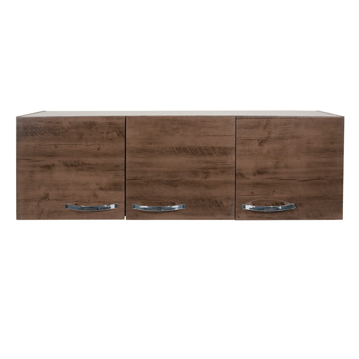 Armário Aéreo de Cozinha Light 1,20m — Estrutura em MDP 12mm com Pintura UV, 3 Portas e Dobradiças Metálicas para Organizar Cozinha Compacta