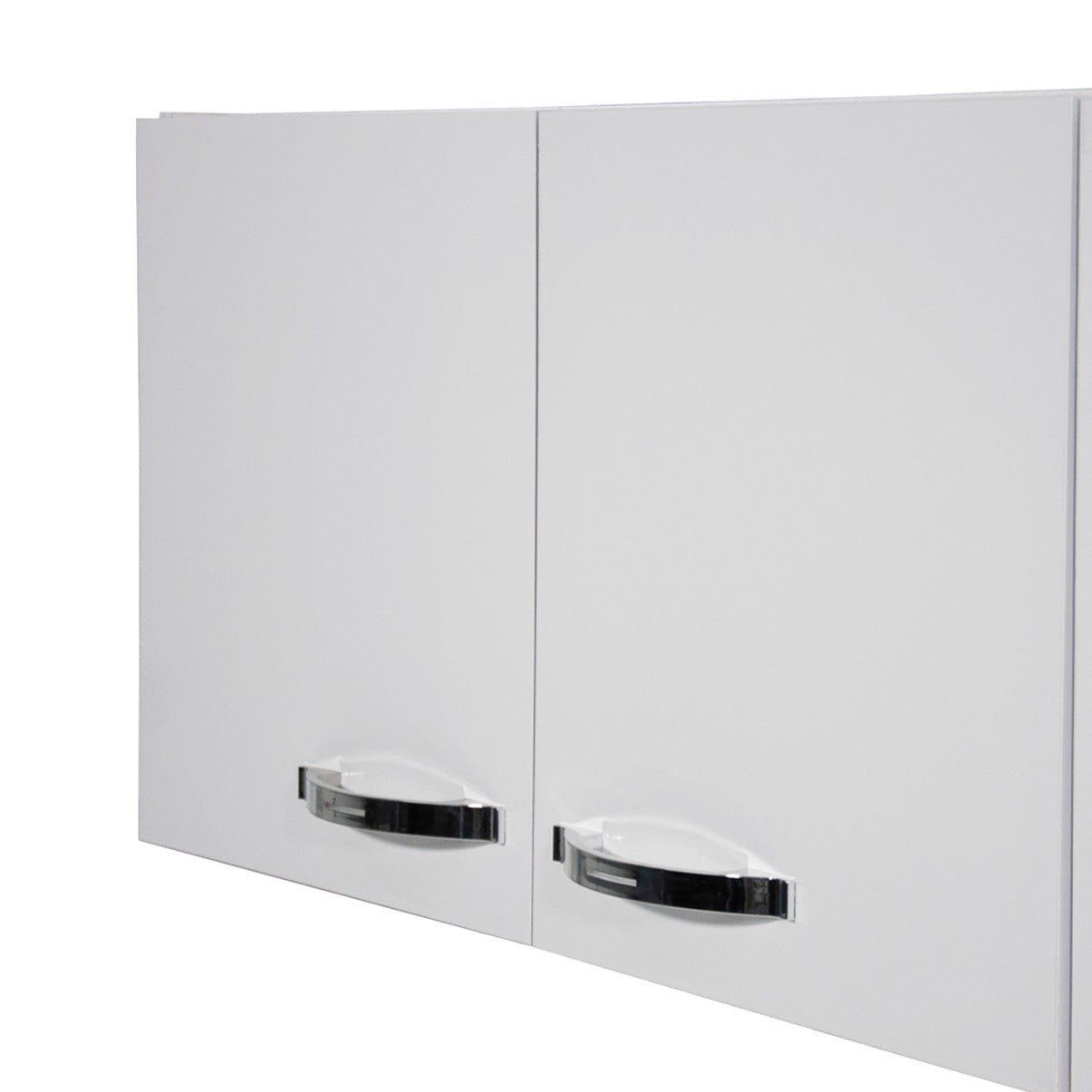 Armário Aéreo de Cozinha Light 1,20m — Estrutura em MDP 12mm com Pintura UV, 3 Portas e Dobradiças Metálicas para Organizar Cozinha Compacta