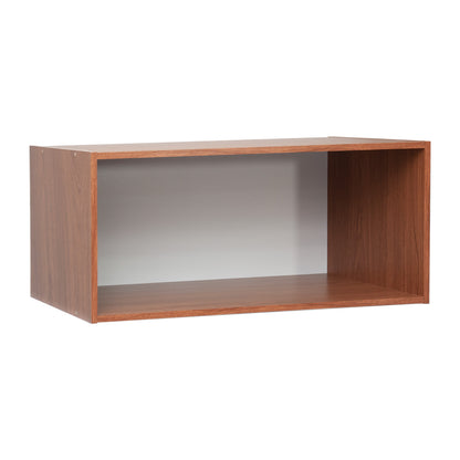 Armário Aéreo Sem Porta IRM Light 70cm — MDP com Acabamento UV e Fixação na Parede, Nicho Aberto para Acesso Rápido e Cozinha Mais Organizada e Otimizar Espaço Acima da Geladeira