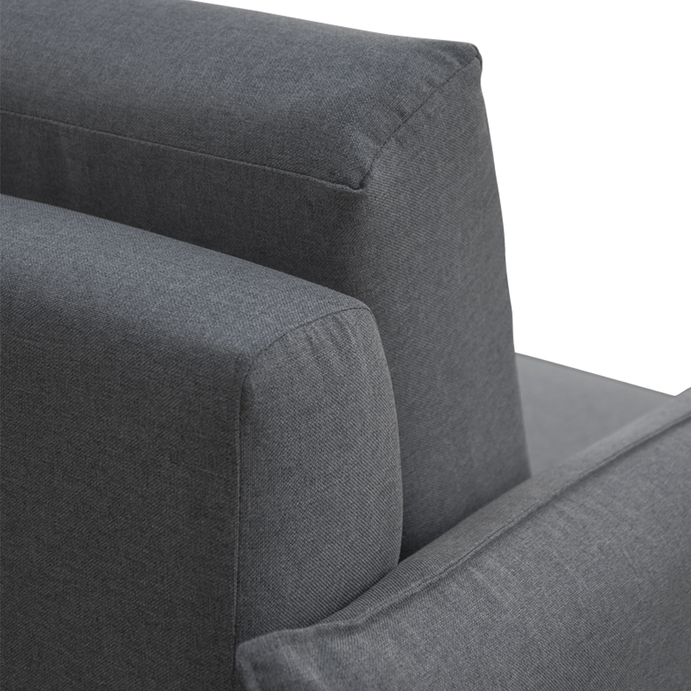 Poltrona Bogotá Linho 1 Lugar – Estrutura em Eucalipto