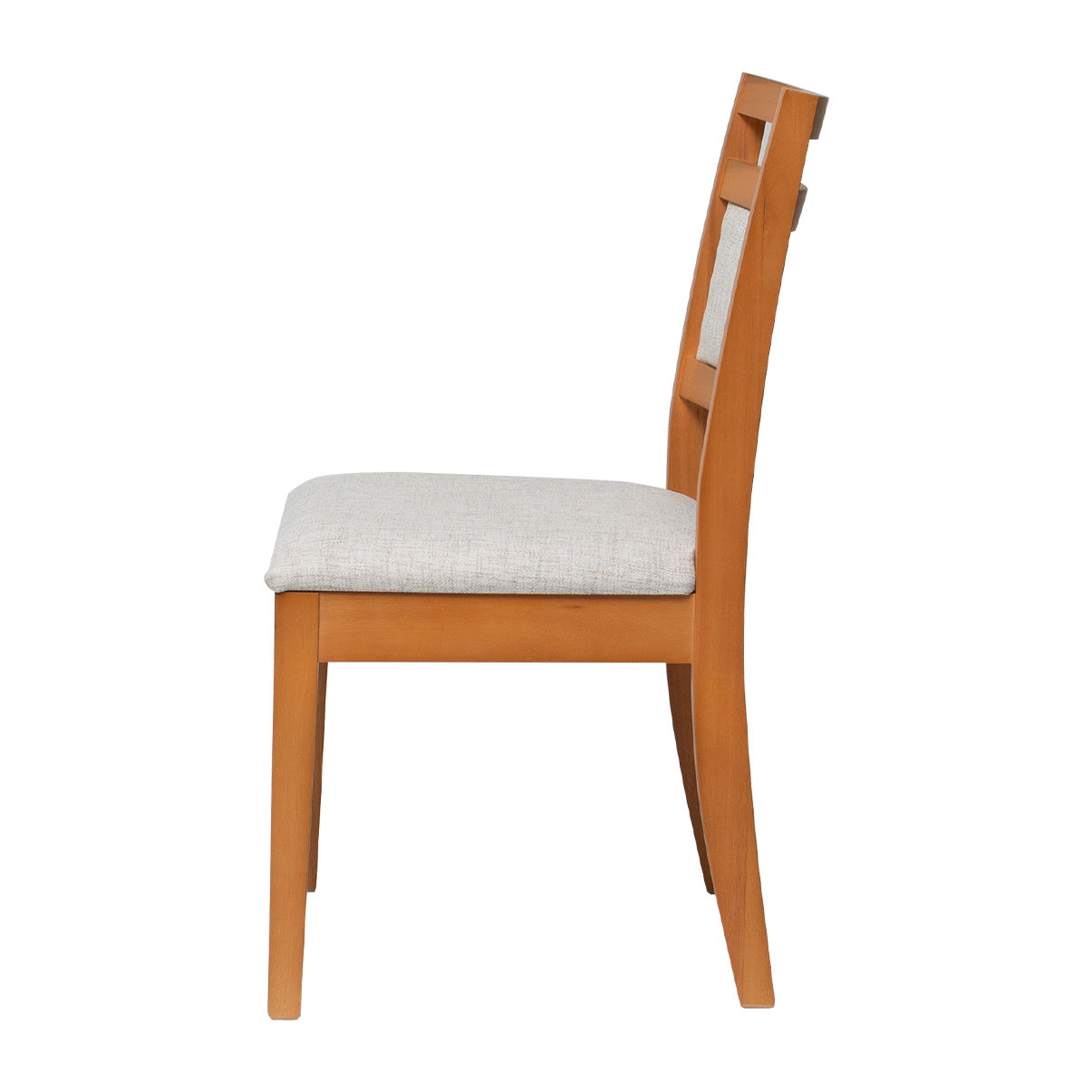 Kit Conjunto Cadeira Caribe em Madeira Maciça de Eucalipto com Assento e Encosto Estofados – Conforto e Elegância para Sala de Jantar