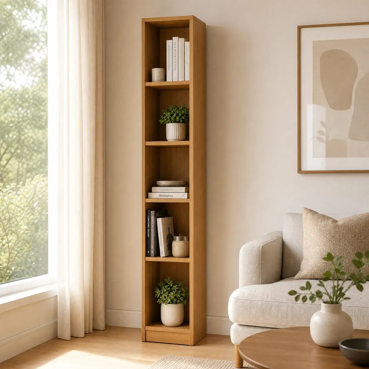 Estante Livreiro ESM 206 com 5 Nichos