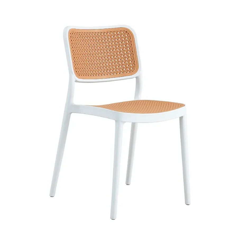 Cadeira Lia Polipropileno Estilo Urbano Vintage para Uso Interno e Externo – Altura do Assento 45 cm