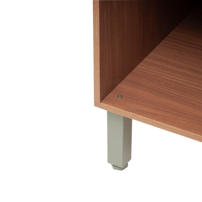 Armário Balcão de Canto Divina Cozinha 92cm MDF com porta única, para organização em canto de cozinha