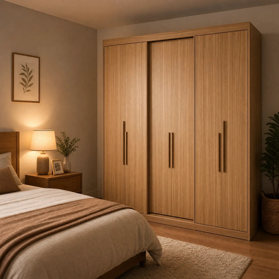 Guarda-Roupa Astro THB com 6 Portas e 2 Gavetas