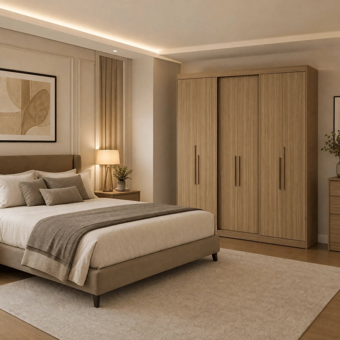 Guarda-Roupa Astro THB com 6 Portas e 2 Gavetas