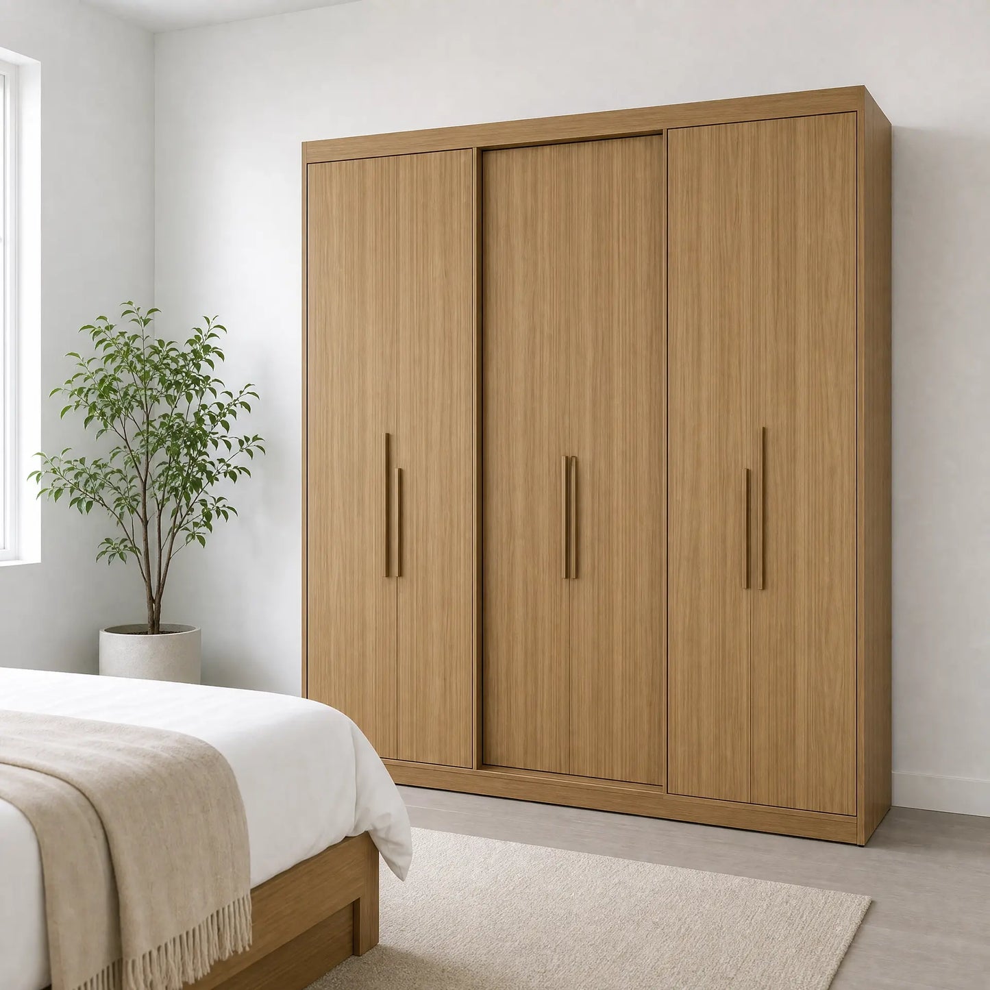 Guarda-Roupa Astro THB com 6 Portas e 2 Gavetas