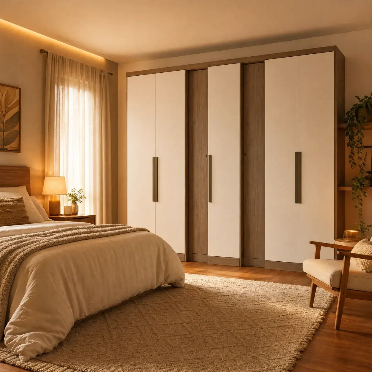 Guarda-Roupa Selecto com 7 Portas e 4 Gavetas