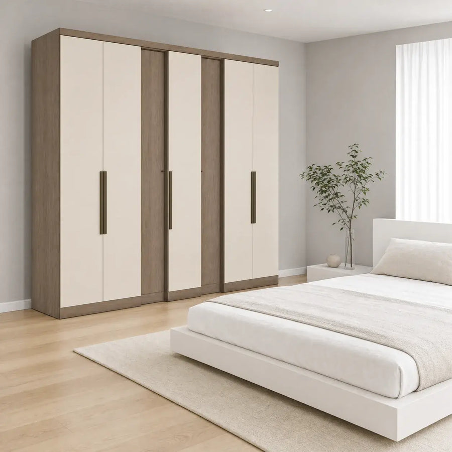 Guarda-Roupa Selecto com 7 Portas e 4 Gavetas
