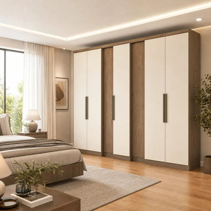 Guarda-Roupa Selecto com 7 Portas e 4 Gavetas